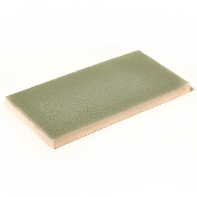 Antique Hyde Park Green 7.5cm x 15cm Wall Tile