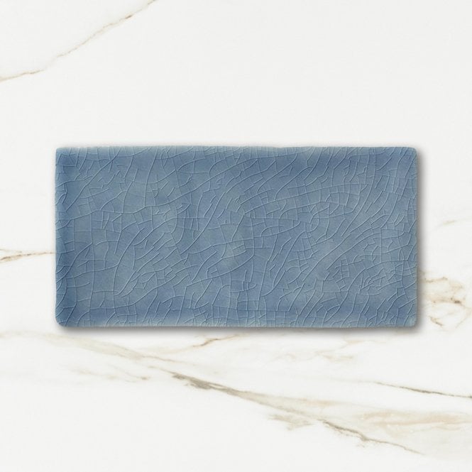Antique Mediterranean Blue 7.5cm x 15cm Wall Tile