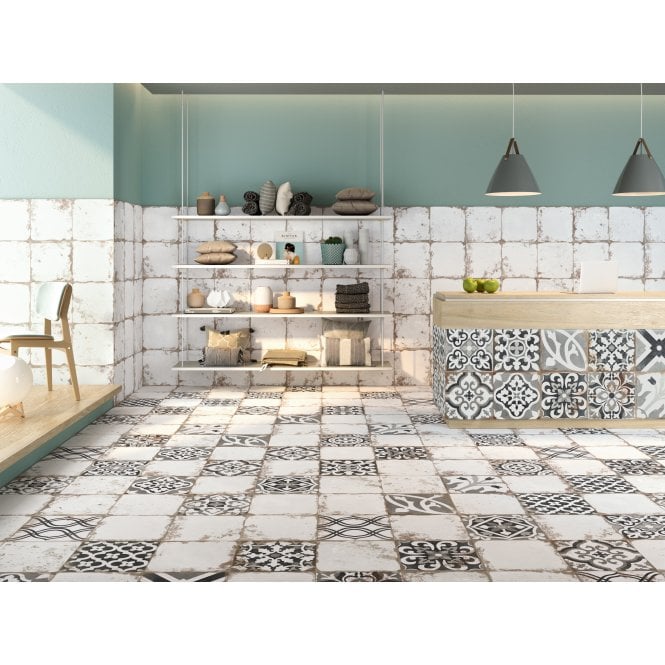Realonda Antique Patchwork 33 x 33 cm Wall & Floor Tile