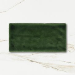 Antique Victorian Green 7.5cm x 15cm Wall Tile
