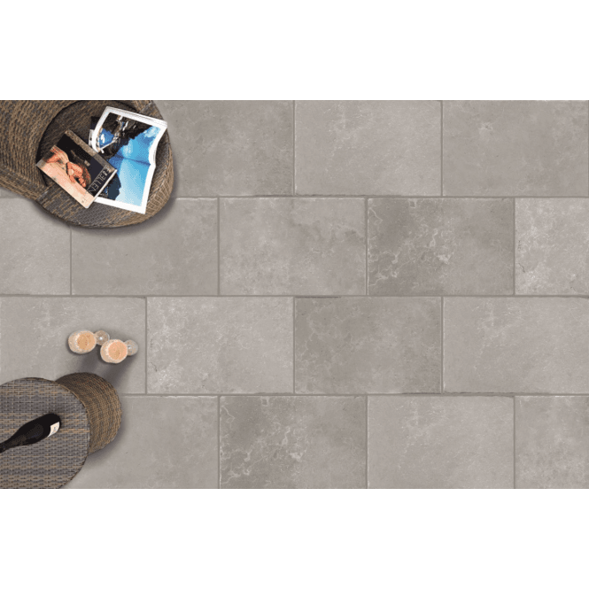Antiqus Gris 40.8cm x 61.4cm 2cm Outdoor Floor Tile