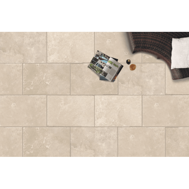 Antiqus Vanilla 40.8cm x 61.4cm 2cm Outdoor Floor Tile