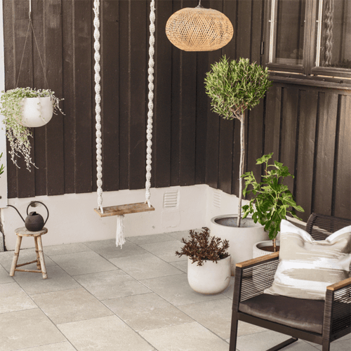 Antiqus Vanilla 40.8cm x 61.4cm 2cm Outdoor Floor Tile