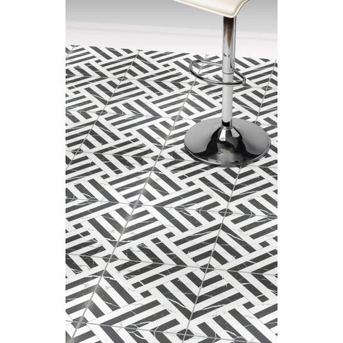 Apollo Marble Effect Charcoal 45cm x 45cm Wall and Floor Tile