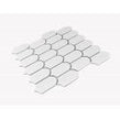 Arcs Daisy White 28.8cm x 29.7cm (4.5cm x 8.6cm) Mosaic Tile