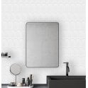 Arcs Daisy White 28.8cm x 29.7cm (4.5cm x 8.6cm) Mosaic Tile