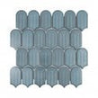 Arcs Palace Green 28.8cm x 29.7cm (4.5cm x 8.6cm) Mosaic Tile