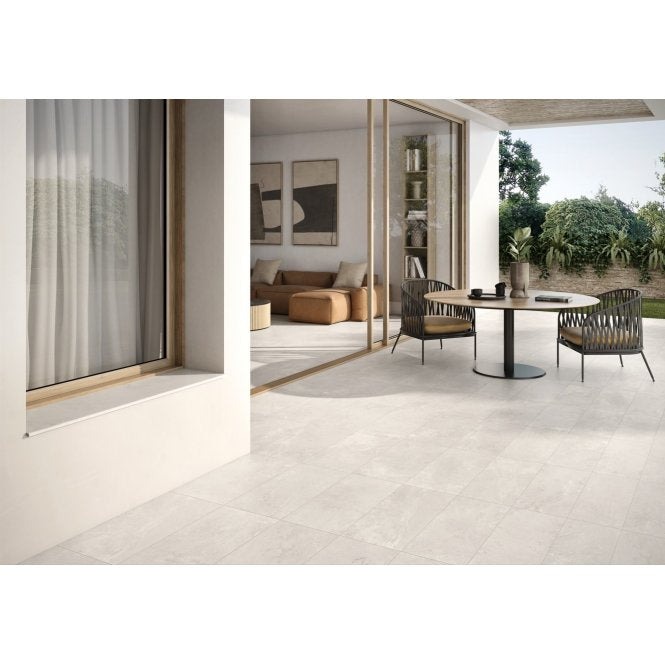 Ardesia White 100cm x 100cm Floor Tile