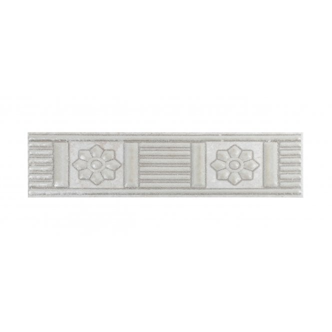 Arenas Blanco 5cm x 20cm Border Tile