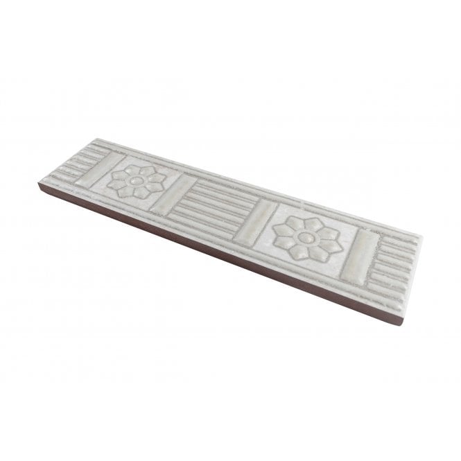 Arenas Blanco 5cm x 20cm Border Tile
