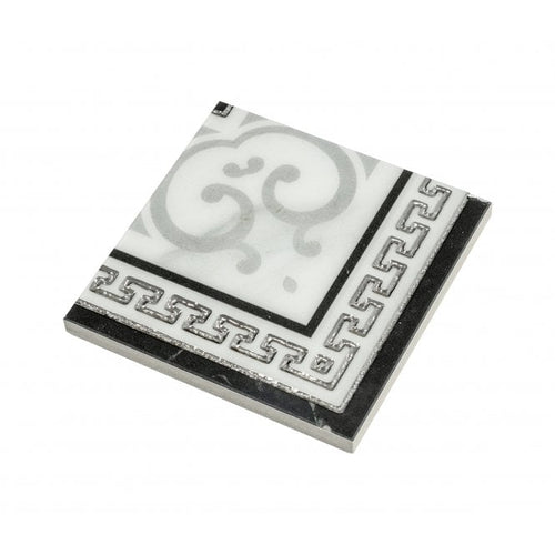 Arianna Cool Corner 12cm x 12cm Floor Tile