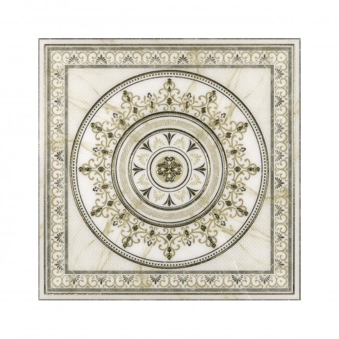 Arianna Gold 80cm x 80cm Decor Floor Tile