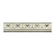 Arianna Gold Border 12cm x 60cm Wall & Floor Tile