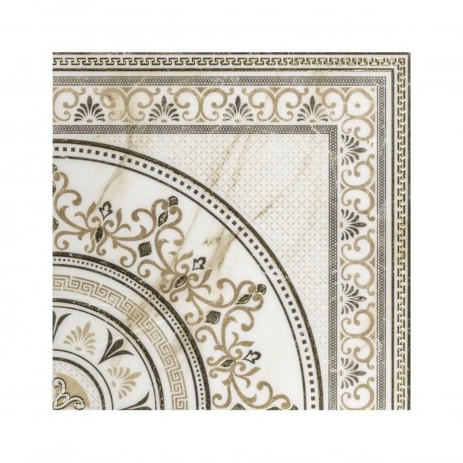 Arianna Gold Set 60cm x 60cm Floor Tile (4 tile set)