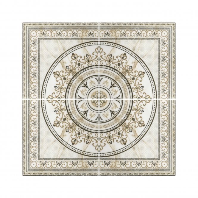 Arianna Gold Set 60cm x 60cm Floor Tile (4 tile set)