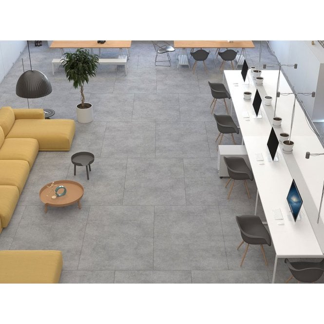 Ark Silver 100cm x 100cm Floor Tile