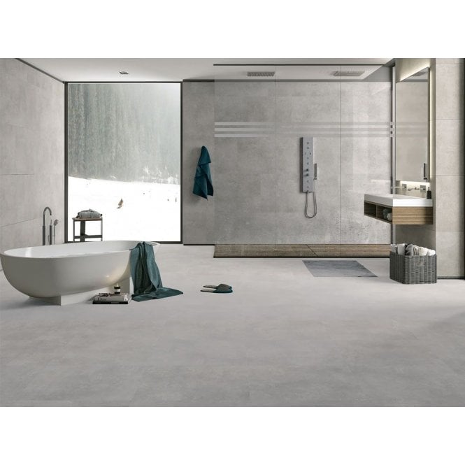 Ark Silver 100cm x 100cm Floor Tile