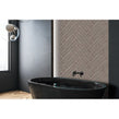 Arnold Taupe Decor Gloss 10cm x 40cm Wall Tile