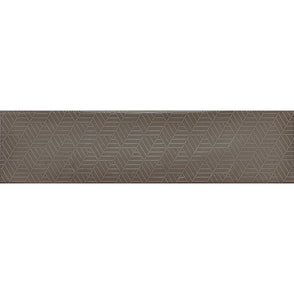 Arnold Taupe Decor Gloss 10cm x 40cm Wall Tile