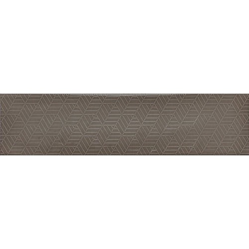 Arnold Taupe Decor Gloss 10cm x 40cm Wall Tile