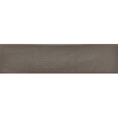 Arnold Taupe Decor Gloss 10cm x 40cm Wall Tile