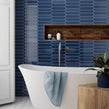 Equipe Arrow Blue 5cm x 25cm Wall Tile