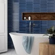 Equipe Arrow Blue 5cm x 25cm Wall Tile