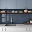 Equipe Arrow Blue Velvet 5cm x 25cm