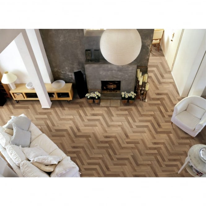 Arrow Cedar 8cm x 40cm Wall & Floor Tile