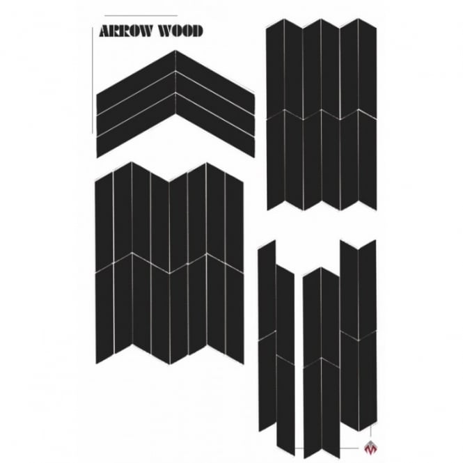 Arrow Cedar 8cm x 40cm Wall & Floor Tile