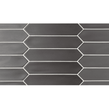 Equipe Arrow Lanse Black 5cm x 25cm Wall Tile