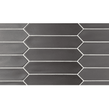 Equipe Arrow Lanse Black 5cm x 25cm Wall Tile