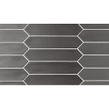 Equipe Arrow Lanse Black 5cm x 25cm Wall Tile