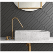 Equipe Arrow Lanse Black 5cm x 25cm Wall Tile