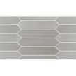 Equipe Arrow Lanse Grey 5cm x 25cm Wall Tile