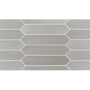 Equipe Arrow Lanse Grey 5cm x 25cm Wall Tile