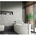 Equipe Arrow Lanse Grey 5cm x 25cm Wall Tile