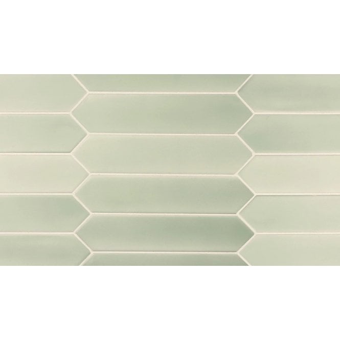 Equipe Arrow Lanse Mint 5cm x 25cm Wall Tile