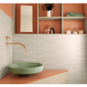 Equipe Arrow Lanse Muslin 5cm x 25cm Wall Tile