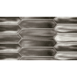 Equipe Arrow Lanse Silver 5cm x 25cm Wall Tile