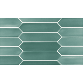 Equipe Arrow Lanse Viridian 5cm x 25cm Wall Tile