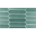 Equipe Arrow Lanse Viridian 5cm x 25cm Wall Tile