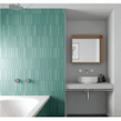 Equipe Arrow Lanse Viridian 5cm x 25cm Wall Tile