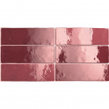 Equipe Artesano Burgundy 6.5cm x 20cm Wall Tile