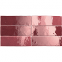 Equipe Artesano Burgundy 6.5cm x 20cm Wall Tile