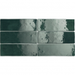 Equipe Artesano Moss Green 6.5cm x 20cm Wall Tile