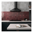 Equipe Artisan Burgundy 13.2cm x 13.2cm Wall Tile