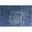 Equipe Artisan Colonial Blue 13.2cm x 13.2cm Wall Tile