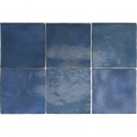 Equipe Artisan Colonial Blue 13.2cm x 13.2cm Wall Tile