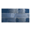 Equipe Artisan Colonial Blue 6.5cm x 20cm Wall Tile